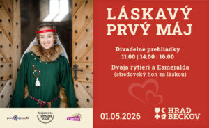 Láskavý prvý máj – Ružou a mečom