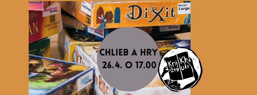 Knižný klub Dvojbodka: Chlieb a hry