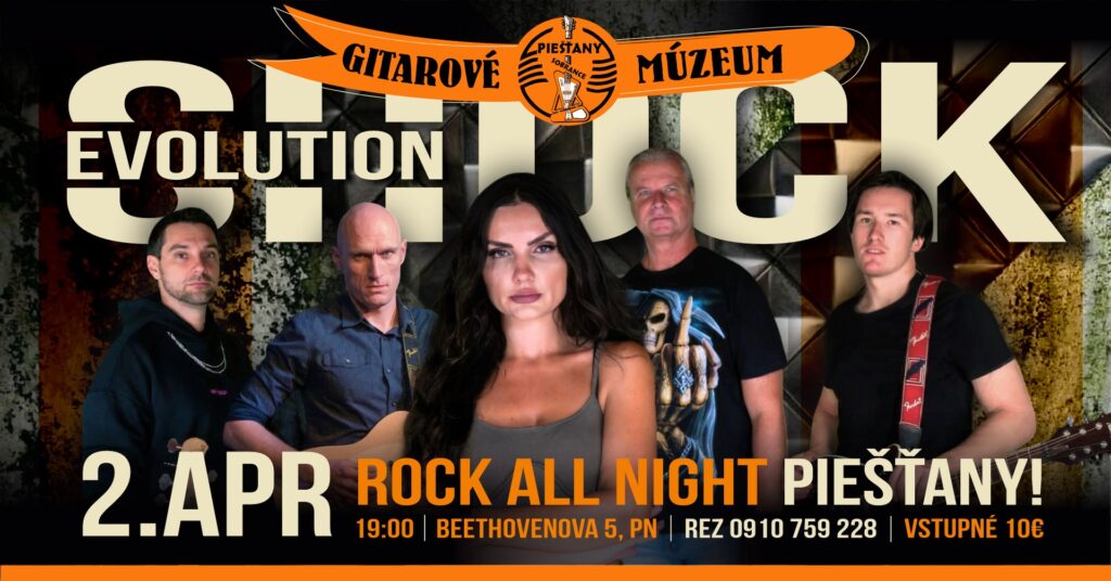 EVOLUTION SHOCK :: Rock all night Piešťany!