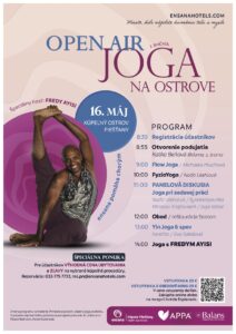 Open air joga na ostrove