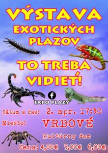 Výstava exotických plazov