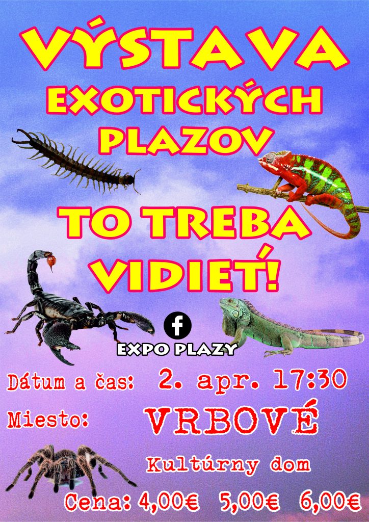 Výstava exotických plazov