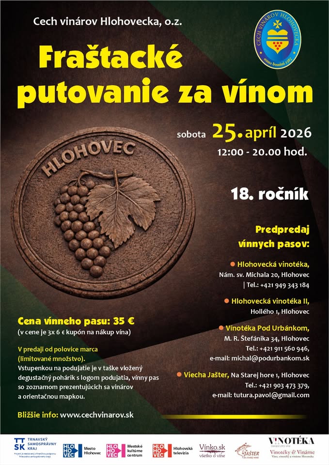 Fraštacké putovanie za vínom