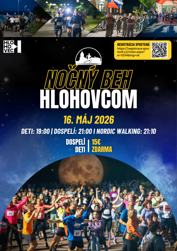Nočný beh Hlohovcom