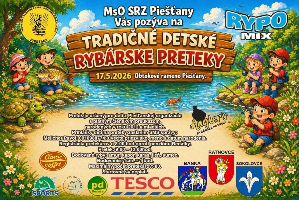 Tradičné detské rybárske preteky