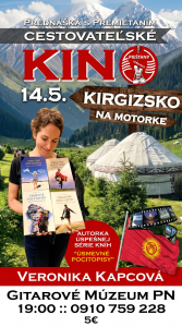 KIRGIZSKO 🌎 Cestovateľské Kino a Quiz s Veronikou Kapcovou