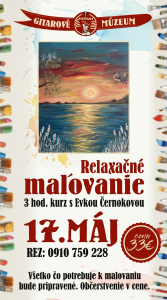 Relaxačné maľovanie s Evkou Černokovou v Gitarku
