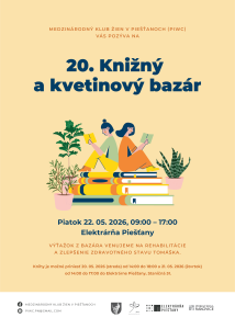 20. Knižný a kvetinový bazár