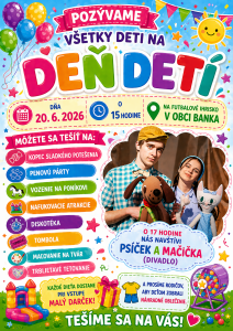 Deň detí v obci Banka