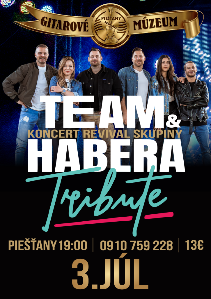 TEAM & HABERA Tribute 🎸 najväčšie hity v podaní revival band
