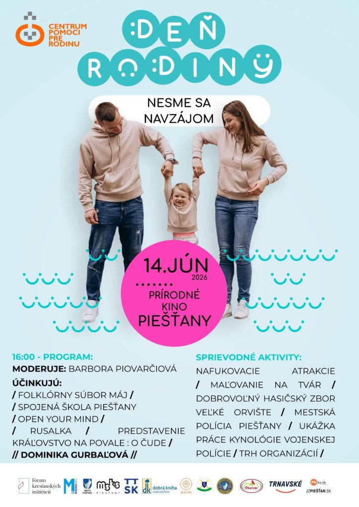 Deň rodiny – Nesme sa navzájom