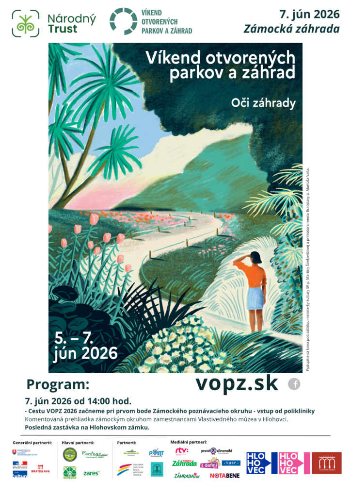 Víkend otvorených parkov a záhrad