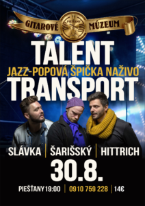 TALENT TRANSPORT :: JAZZ-POPOVÁ ŠPIČKA NAŽIVO
