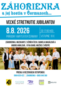 Záhorienka a jej hostia v Čermanoch 2026