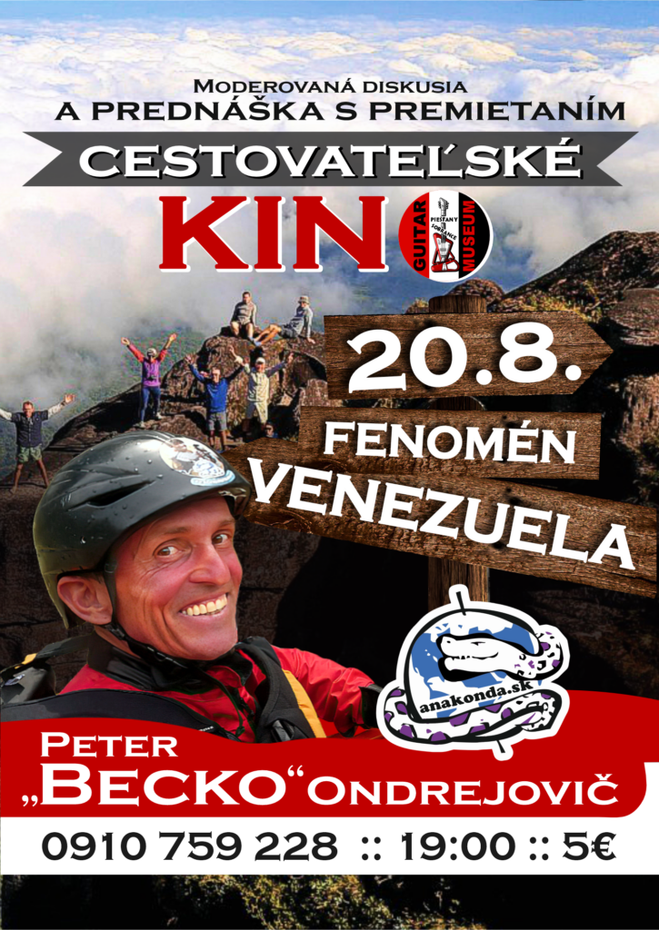 Peter „BECKO“ Ondrejovič :: FENOMÉN VENEZUELA :: Cestovateľské kino a diskusia