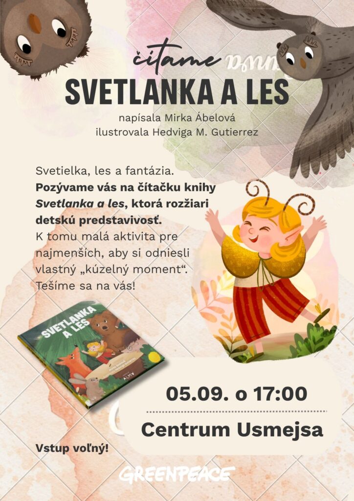 Čítanie pre deti: Svetlanka a les