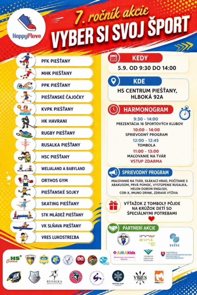 Vyber si svoj šport – 7. ročník