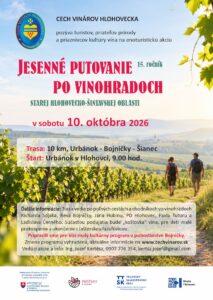 Jesenné putovanie po vinohradoch