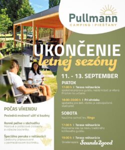 Ukončenie letnej sezóny v Camping Pullmann Piešťany