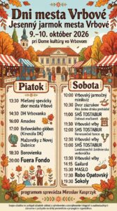 Dni mesta Vrbové / Jesenný jarmok